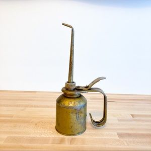 Vintage Oil Can Shelf Decor - Oil Lube Can